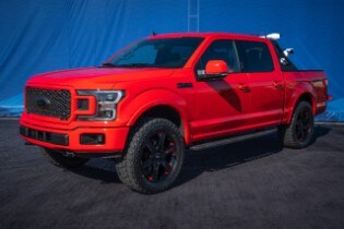 Ford Accessories Ford F-150 Lariat Sport Crew Cab with Bl...